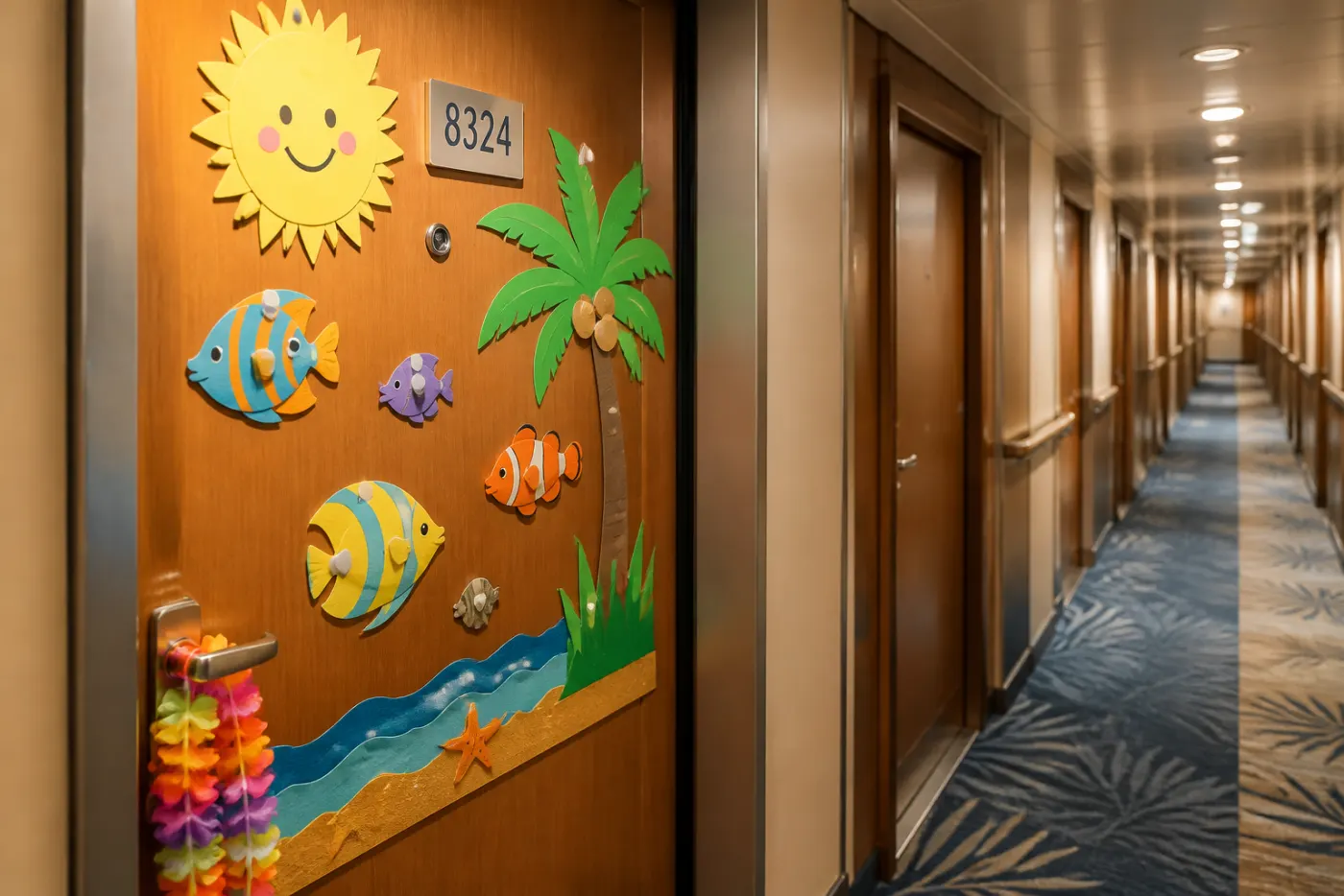 Cruise Door Decorations: Find Your Cabin and Have Fun Doing It